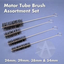 Fins & Fire Motor Tube Brush Assortment Set