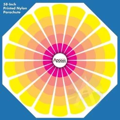 58" Printed Nylon Parachute 16 58" Printed Nylon Parachute -Rocket Model Toys 206b966ad9e6c955582f7e8d6a874b2b.image .700x700