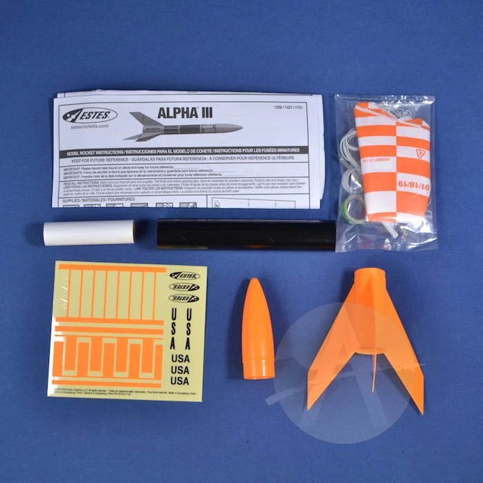 Estes ALPHA III - 12 Pack 4 Estes ALPHA III - 12 Pack - Image 2