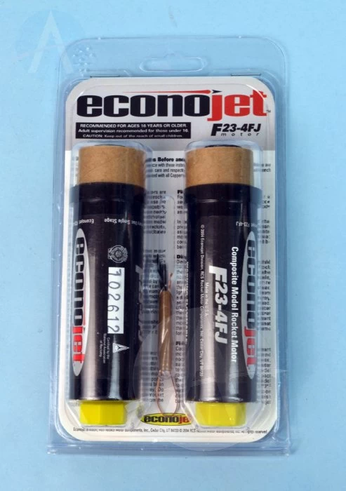 Aerotech 29mm EconoJet Motor - F23FJ-7 4 Aerotech 29mm EconoJet Motor - F23FJ-7 - Image 2