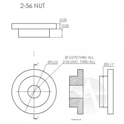 2-56 Vindicoat Aluminum Fastener Inserts -Rocket Model Toys 534226ac1f569be5a2b3e95787393128.image .700x700