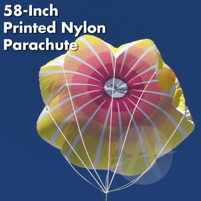 58" Printed Nylon Parachute 3 58" Printed Nylon Parachute