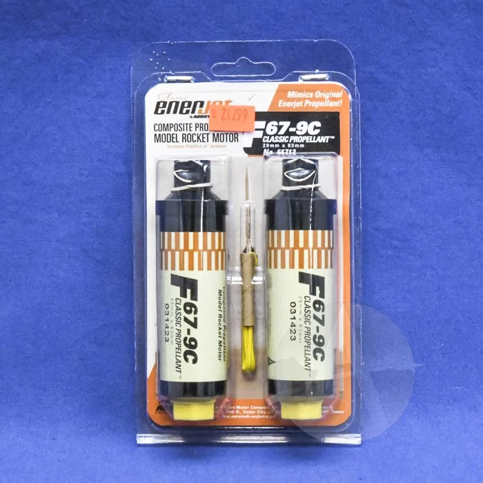 Aerotech 29mm Enerjet Motor F67-9C 4 Aerotech 29mm Enerjet Motor F67-9C - Image 2