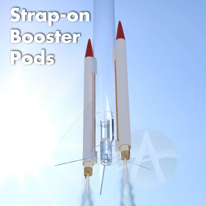 Strap-on Booster Pods 3 Strap-on Booster Pods