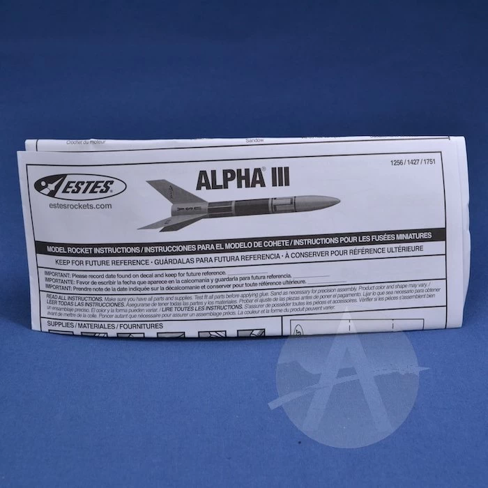 Estes ALPHA III - 12 Pack 7 Estes ALPHA III - 12 Pack - Image 5