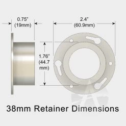 38mm Flat Bottom Rocket Retainer -Rocket Model Toys c4d252ced689f7149d15fbd67820f101.image .700x700