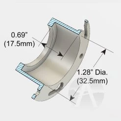 29mm Flat Bottom Rocket Retainer -Rocket Model Toys cfc1efb0ed3f146a86a707affee94500.image .700x700