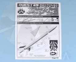 Quest Big Dog 19 Quest Big Dog -Rocket Model Toys d383c168ed434efabde058f849d51d49.image .306x248