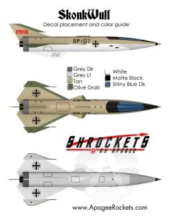 Skonk Wulf 22 Skonk Wulf -Rocket Model Toys e775f6e017c43379060ef4dca32a8591.image .541x700