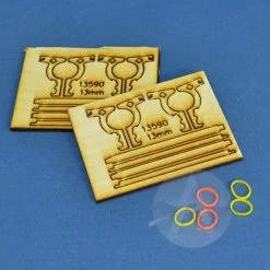 13mm Fly-Away Rail Guide (2/pk) 21 13mm Fly-Away Rail Guide (2/pk) -Rocket Model Toys fd20139243c202694d94f7c663ee3889.image .700x700